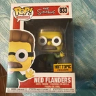 Funko Pop! Vinyl: The Simpsons - Ned Flanders - Hot Topic (Exclusive) #833