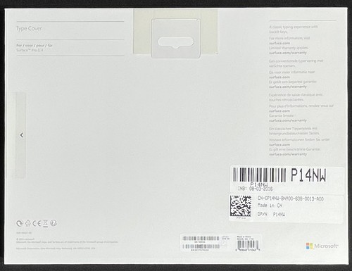 Microsoft Surface Pro 3/4 Keyboard Cover / Model 1725 / P14NW - Picture 3 of 5