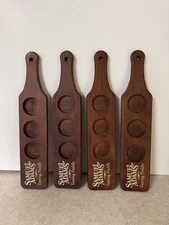 Samuel Adams, quantity 4 - Tasting Paddles Wood Flights Beer Sampler 17.5” x 4"