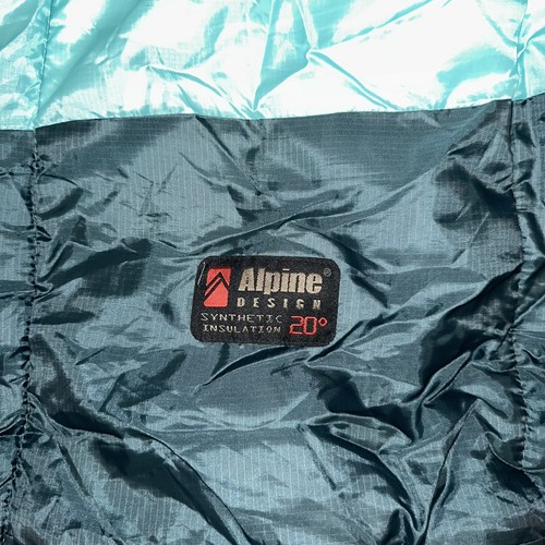 Alpine Design Sierra 20 Degree Women RH Zip Mummy Sleeping Bag Green Color Warm - Picture 5 of 16