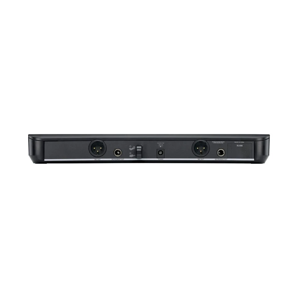 Shure BLX88 Dual Wireless Receiver Series All Frequency Bands H9-J11 - Image 2 of 2