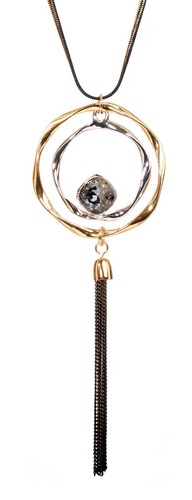 Crystals From Swarovski Double Circles 