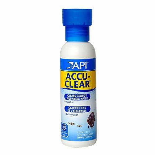 API ACCU-CLEAR Freshwater Aquarium Water Clarifier 4-Ounce Bottle