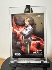Han Solo 2024 Topps Chrome Star Wars 102 Harrison Ford Rebel Alliance