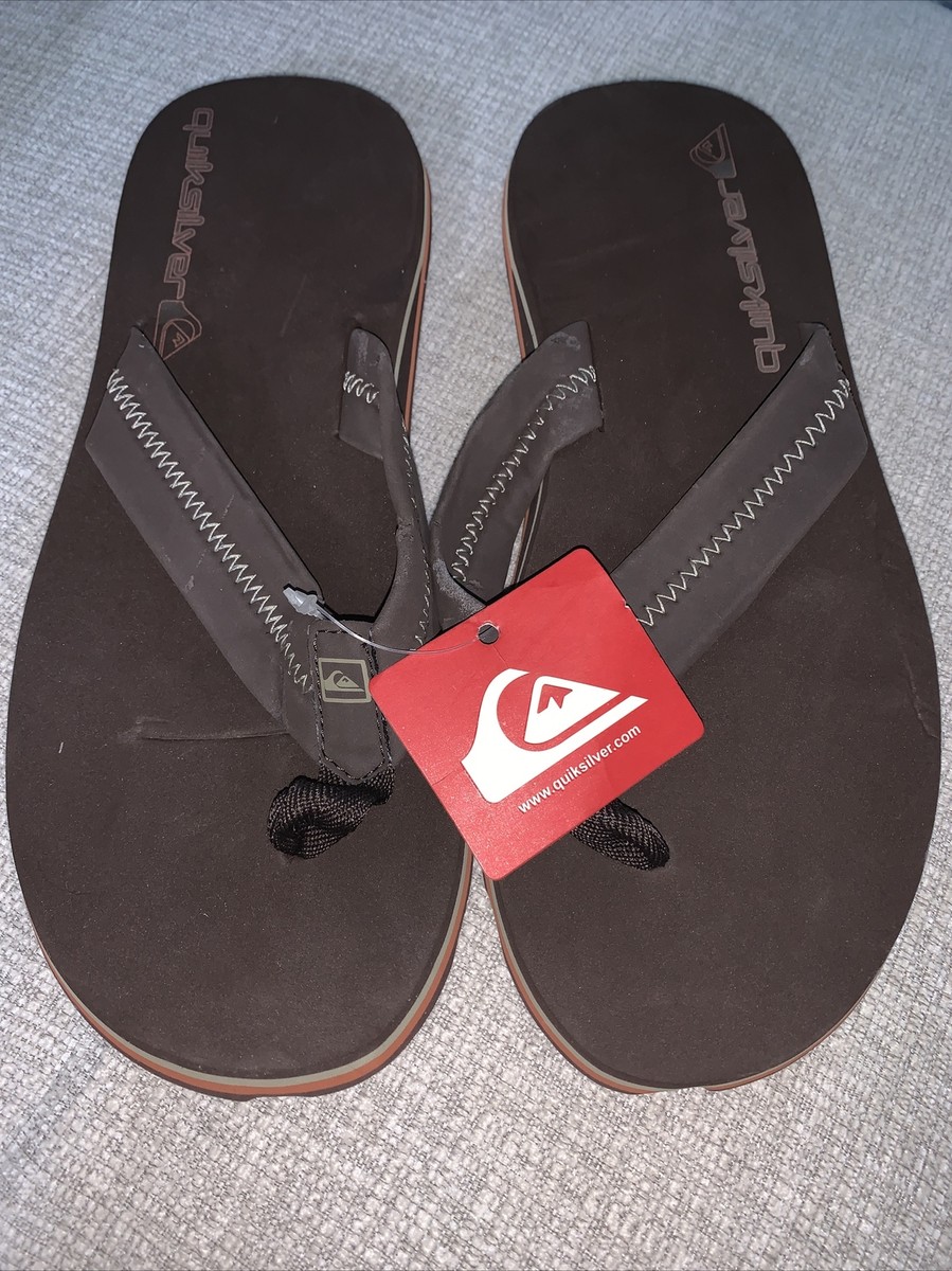 Quicksilver Mens Flip Slop Sandals NWT Quiksilver Men main image 2