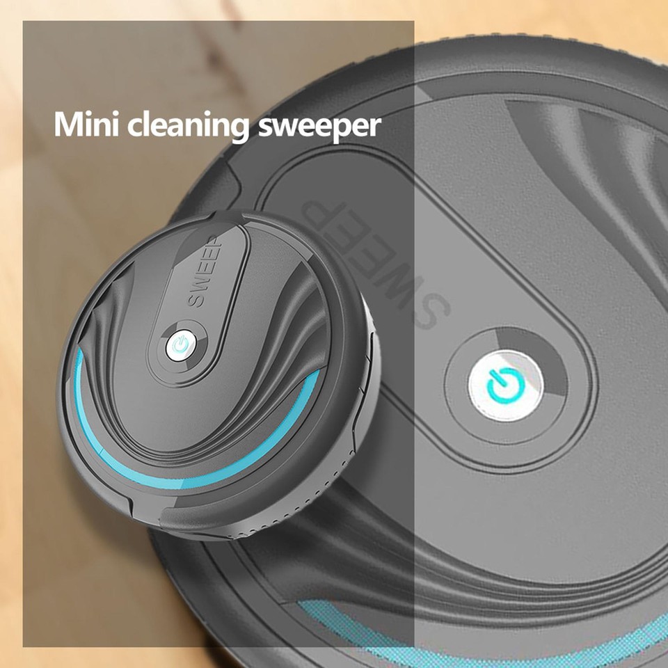 Robot Vacuum Cleaner MultiMode Mini Vacuum for Low Carpet Pet Hair