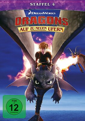 Dragons - Auf zu neuen Ufern - Season/Staffel 4 # 4-DVD-BOX-NEU
