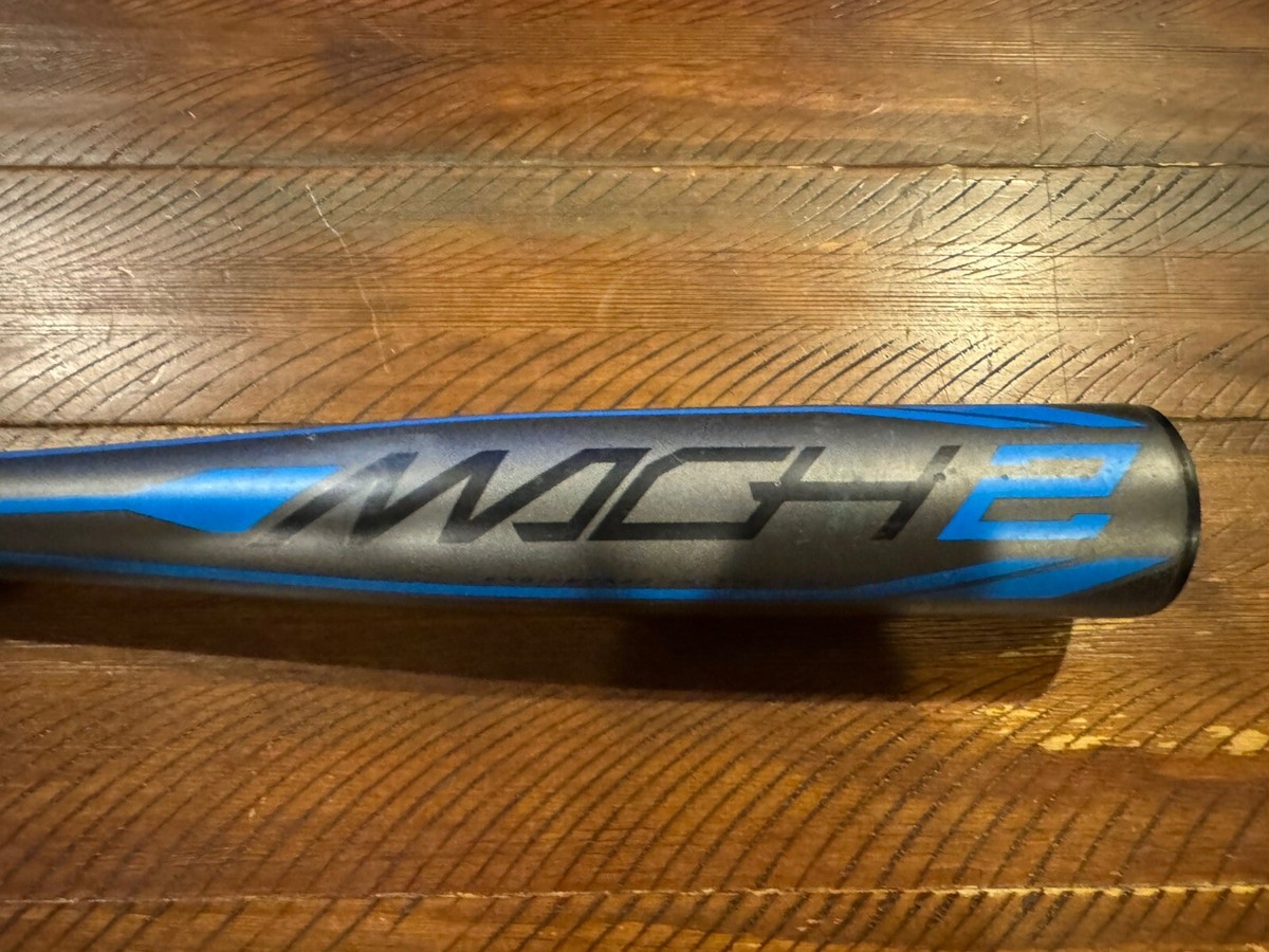 Batte De Baseball Rawlings Mach 2, 31", BBCOR, Métal, Grise Et Bleue