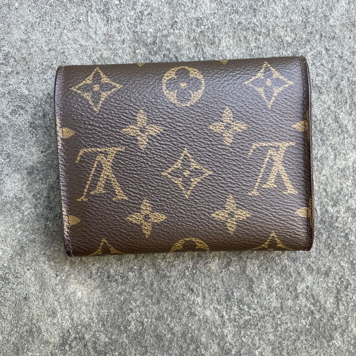 LOUIS VUITTON Portefeuille Victorine Trifold Wallet Monogram | eBay