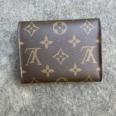 LOUIS VUITTON Portefeuille Victorine Trifold Wallet Monogram | eBay