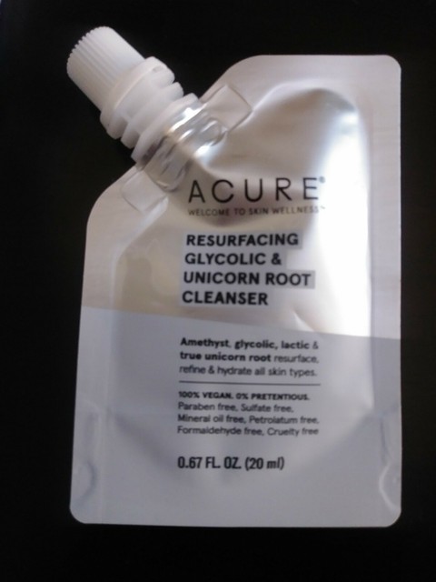 acure resurfacing cleanser