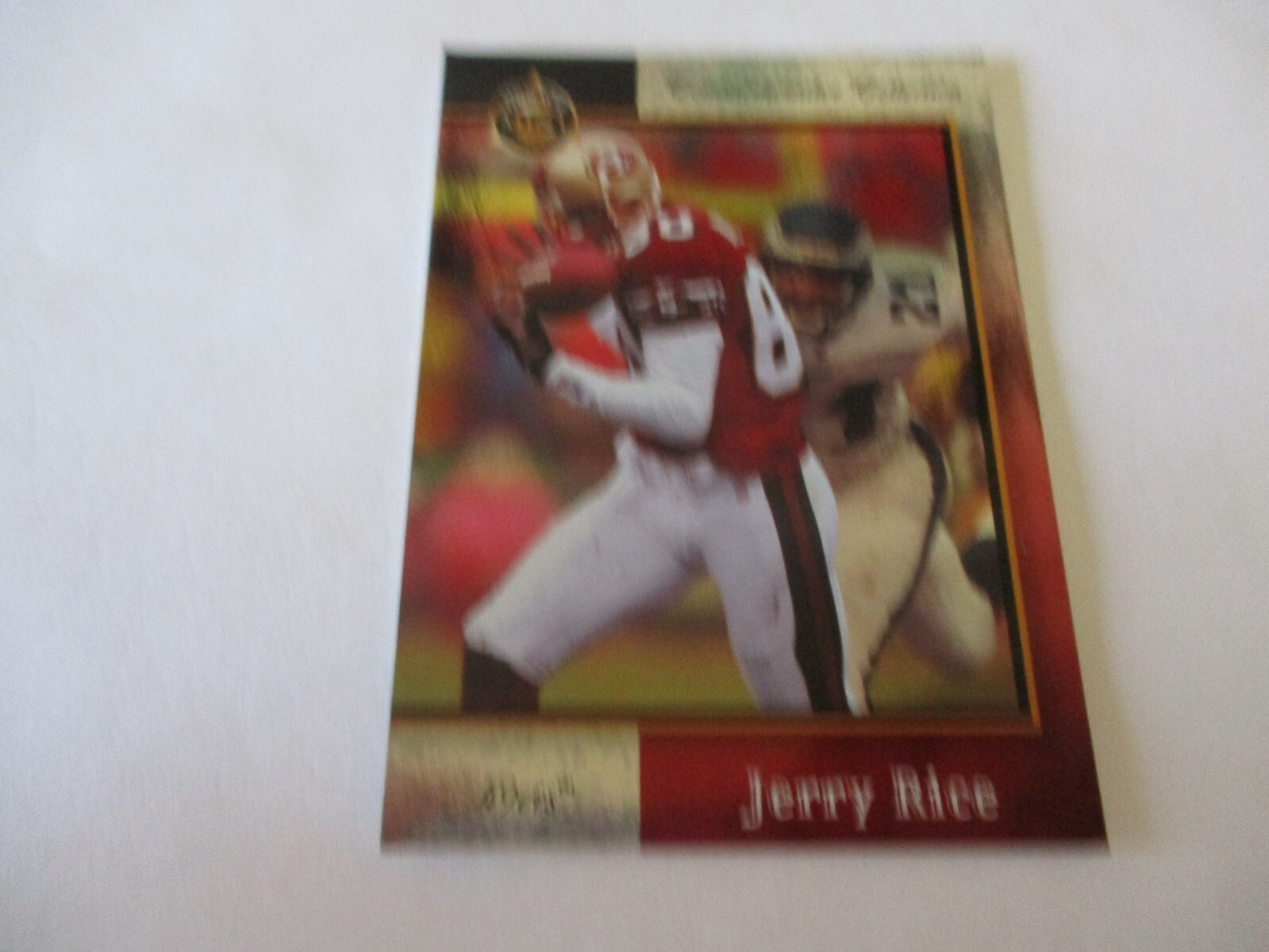1997 Pinnacle Mint Foil Commemorative Collection Jerry Rice Card #6/6 ...