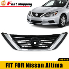 Front Bumper Upper Hood Grille Chromeblack Fit For 2016 2017 2018 Nissan Altima