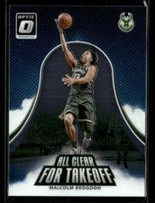 Malcolm Brogdon 2017-18 Donruss Optic: All Clear for Takeoff #15 Milwaukee Bucks