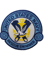US NAVY Patch RESCUE SWIMMER Patch 3.25  inch  x 3.5 inch