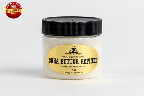SHEA BUTTER REFINED ORGANIC RAW COLD PRESSED GRADE A FROM GHANA 2 OZ - 23 LB - Picture 8 of 24