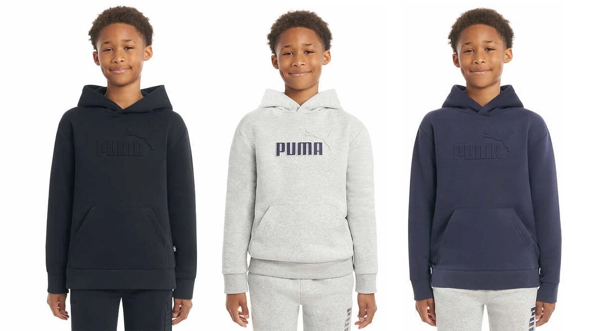 chatten Geleerde De layout PUMA Youth Fleece Hoodie | eBay