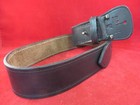 All leather duty belt,  36" — photo 1