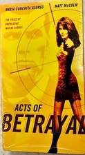 Acts Of Betrayal VHS Thriller Maria Conchita Alonso New Factory Sealed RARE OOP