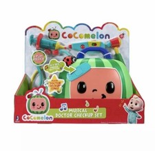    Cocomelon Musical Doctor Checkup Set Case 4 Play Pieces Brand New