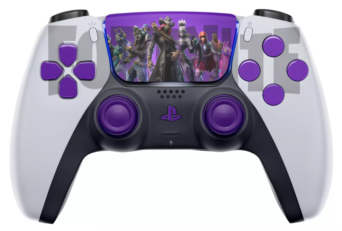 Fortnite Custom UN-Modded Controller Unique Design compatible with PS5 OEM