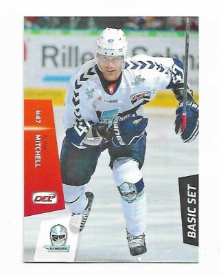 DEL Playercard - 14-15 BASIC - Adam Mitchell - Freezers #069 - Löwen Frankfurt