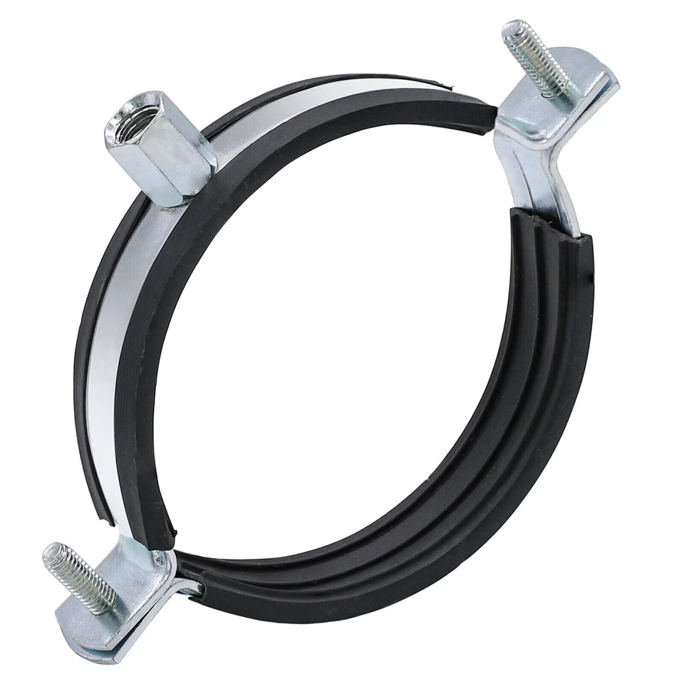 Split Ring Pipe Hanger, Adjustable Wall Mount Ceiling Mount Pipe Bracket Support - Image 2 of 4