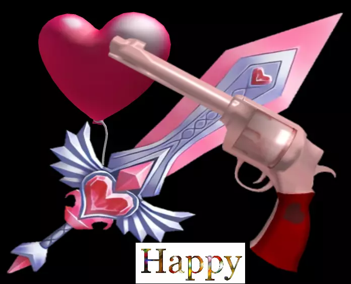 Valentine Bundle MM2 ( Sakura Set , Heartblade , <3 Pet) Roblox, Video  Gaming, Gaming Accessories, In-Game Products on Carousell