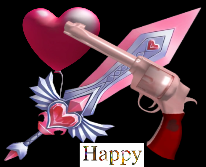 LOVE GUN HEARTBLADE HEART PET, 3 ITEMS TOTAL💕💖MM2 ROBLOX 💕💖FAST  DELIVERY!!