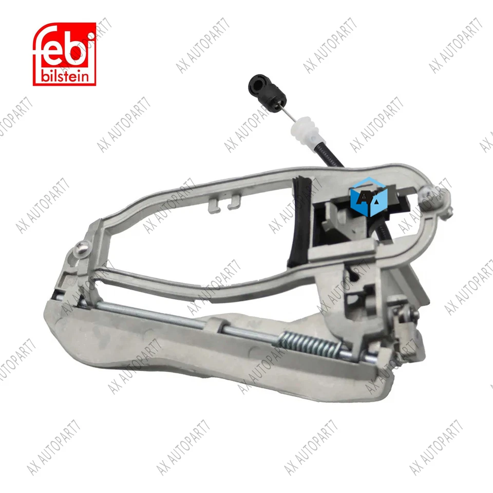 FEBI Front Passenger Side Outside Door Handle Carrier 51218243616 For BMW X5 E53 - Image 2 of 4