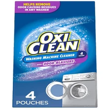OxiClean Washing Machine Cleaner with Odor Blasters 4 Count