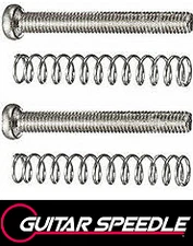 2 4 Pickup Mounting Screws Springs Guitar 2mm 3mm Humbucker Chrome Black Gold