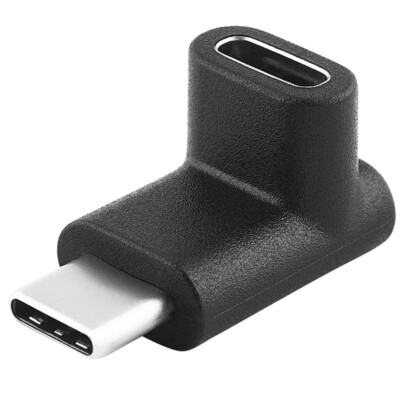 USB-C 90° Adapter Winkeladapter Winkelstecker für z.B. Samsung Galaxy HTC One