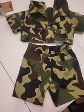 Build a Bear Workshop Camoflouge Outfit