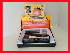 Vintage Kodak Pocket Instamatic 20 Film Camera W/Flash Cube Extender Manual Box