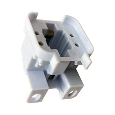 Etlin Daniels FL423V-Q 4-Pin CFL Lampholder Socket, Fits 13 to 42W G24q GX24q