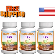 ( 3 Pack ) IMMUNO 150 THE ULTIMATE MULTI VITAMIN, IMMUNE BOOSTER. 150 CAPSULES .