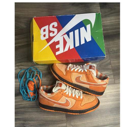 Nike SB Dunk Low Orange Lobster Size 10.5M 