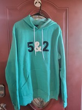 THE CHOSEN Hooded Sweatshirt Teal XL Unisex
