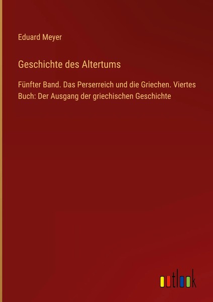 Eduard Meyer | Geschichte Des Altertums | Buch | Deutsch (2023) | 596 S.-image