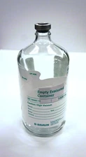 B Braun Evacuated IV Glass Containers, Solid Stopper- 1000mL 6/CS , Discontinued