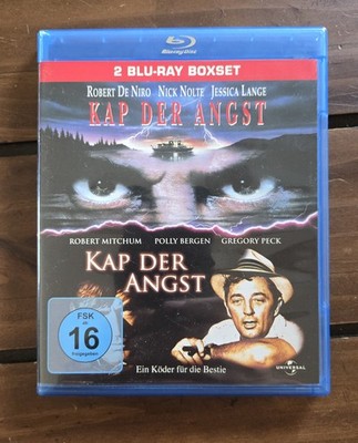 EIN KOEDER FÜR DIE BESTIE/KAP DER ANGST-2 BLU-RAY NEU ROBERT MITCHUM,P. BERGEN