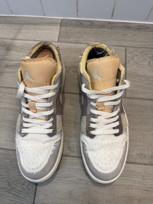 Jordan Air Jordan 1 Low SE DN1635-200 Inside Out Brown Beige White Sneaker  10.5