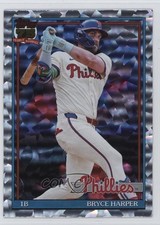 2026 Series 1 1991 Topps Baseball Crackle Foilboard Bryce Harper #T91-60 1n5