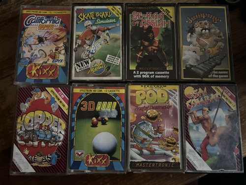 Paquete de 22 juegos de casete Sinclair ZX Spectrum #2 - Imagen 2 de 3