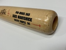 Jake Marisnick Pro Model 069 Game Used Signed Bat