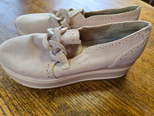 Dolce Vita Women's Jhenee Platform Slip-On Loafer Sneaker Dune Suede. Size 8