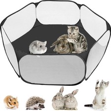 Kleintier Laufstall Spielzeug Gehege faltbar Käfig Haustierzelt Hamster