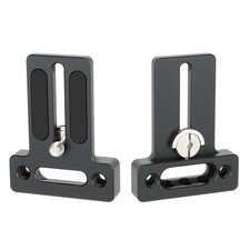 2x CAMVATE Top/Bottom Mount Plate w/ 1/4" Screw  Slot fr On-camera Monitor Cage