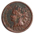 ⭐ 1895 Indian Head Cent Penny Coin ⭐ 131 YEARS OLD   [ACTUAL COIN! ]⭐ 💖